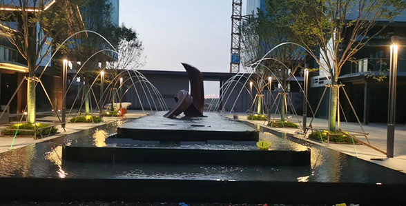 荊州曲池跳泉跌水項目