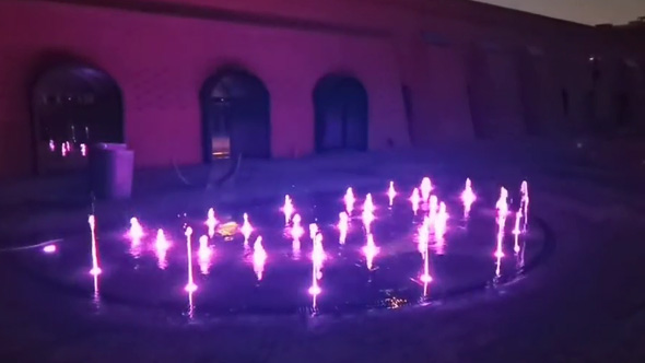 北京西三旗磚窯工業遺址音樂噴泉項目