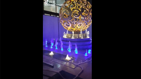 北京孫河易事達雕塑音樂噴泉